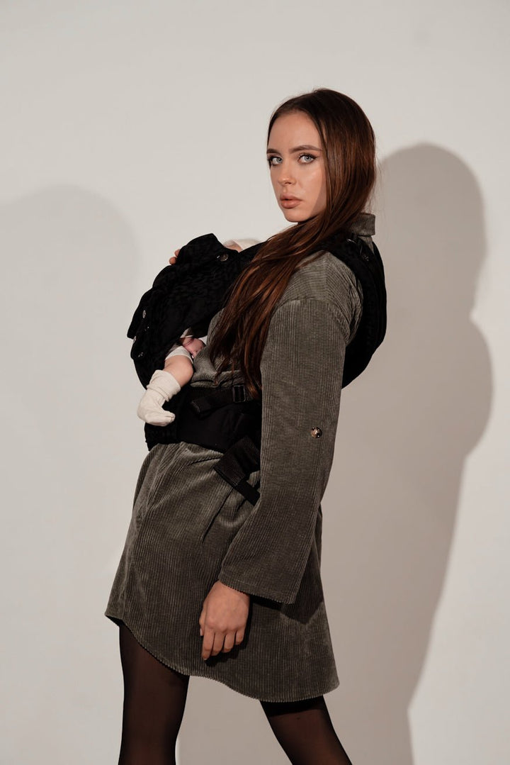 Baby Carrier Flip Just Black - KOKADI
