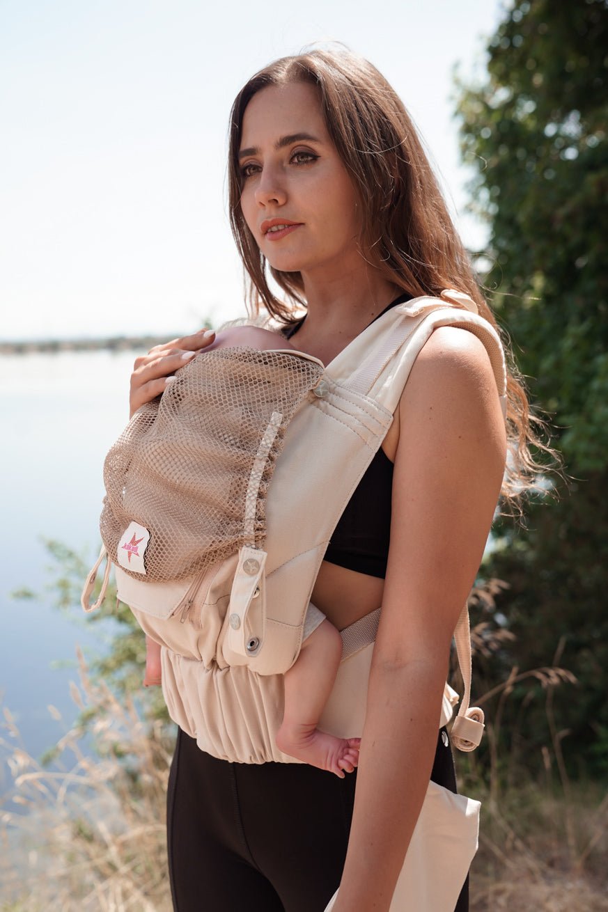 Baby Carrier Flip Performance Air Just Cream - KOKADI