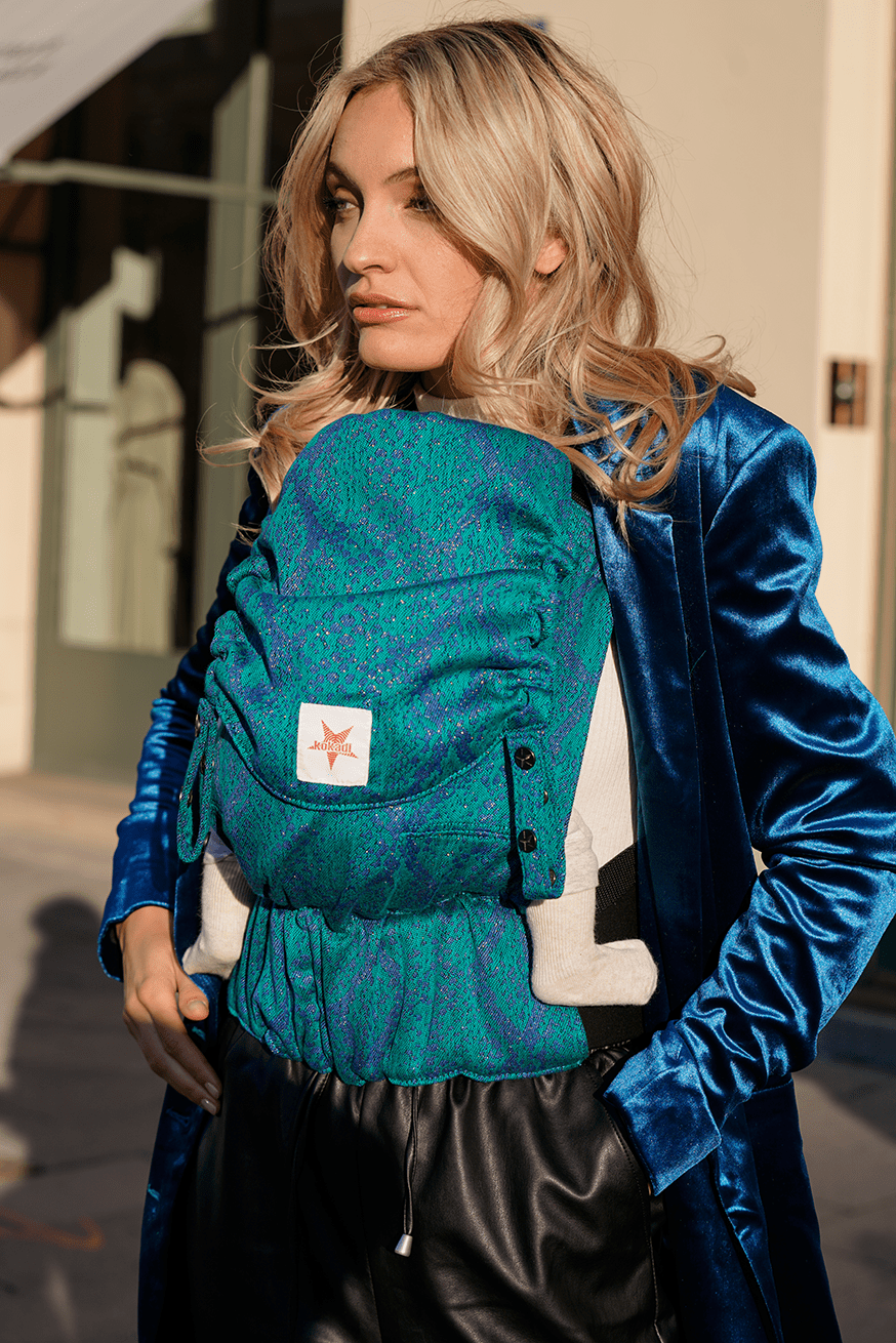 Marsupio Flip Serpente Azzurra - KOKADI