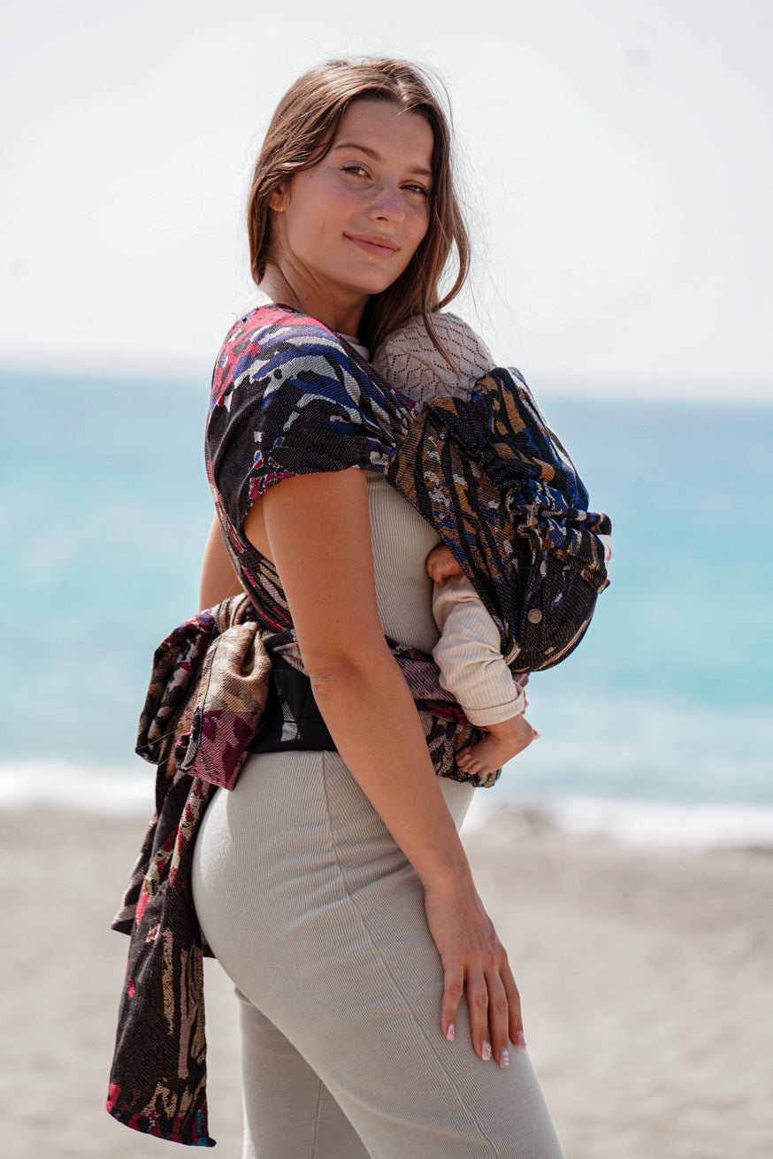 Marsupio WrapStar Junglefari Oro vibrante - KOKADI