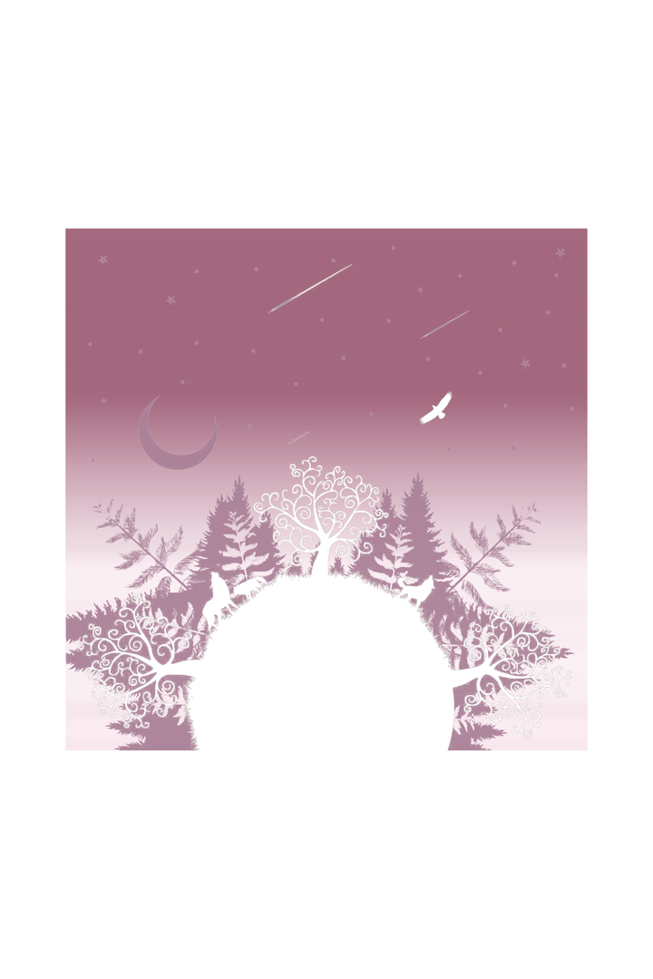 Mom blanket Forest of Wolves Elaine - KOKADI