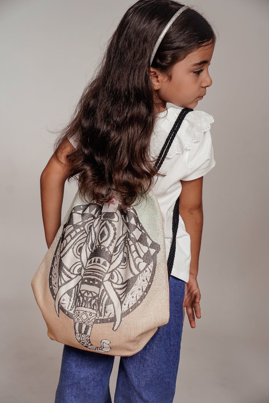 Mini Hipster Taske Wild Mandala Elephant - KOKADI