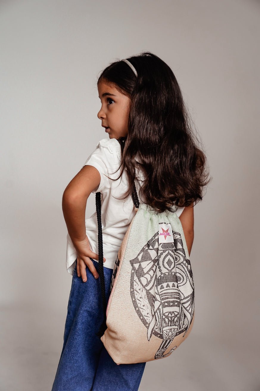 Mini Hipster Taske Wild Mandala Elephant - KOKADI