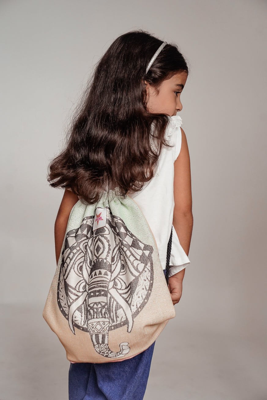 Mini Hipster Taske Wild Mandala Elephant - KOKADI