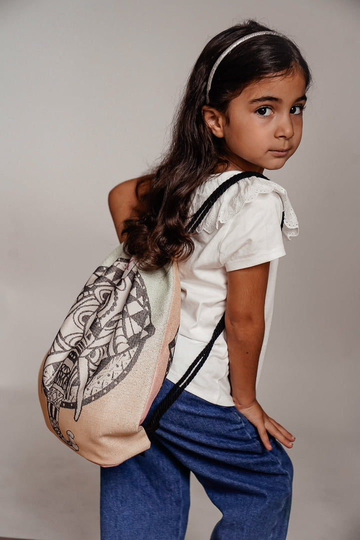 Mini Hipster Taske Wild Mandala Elephant - KOKADI