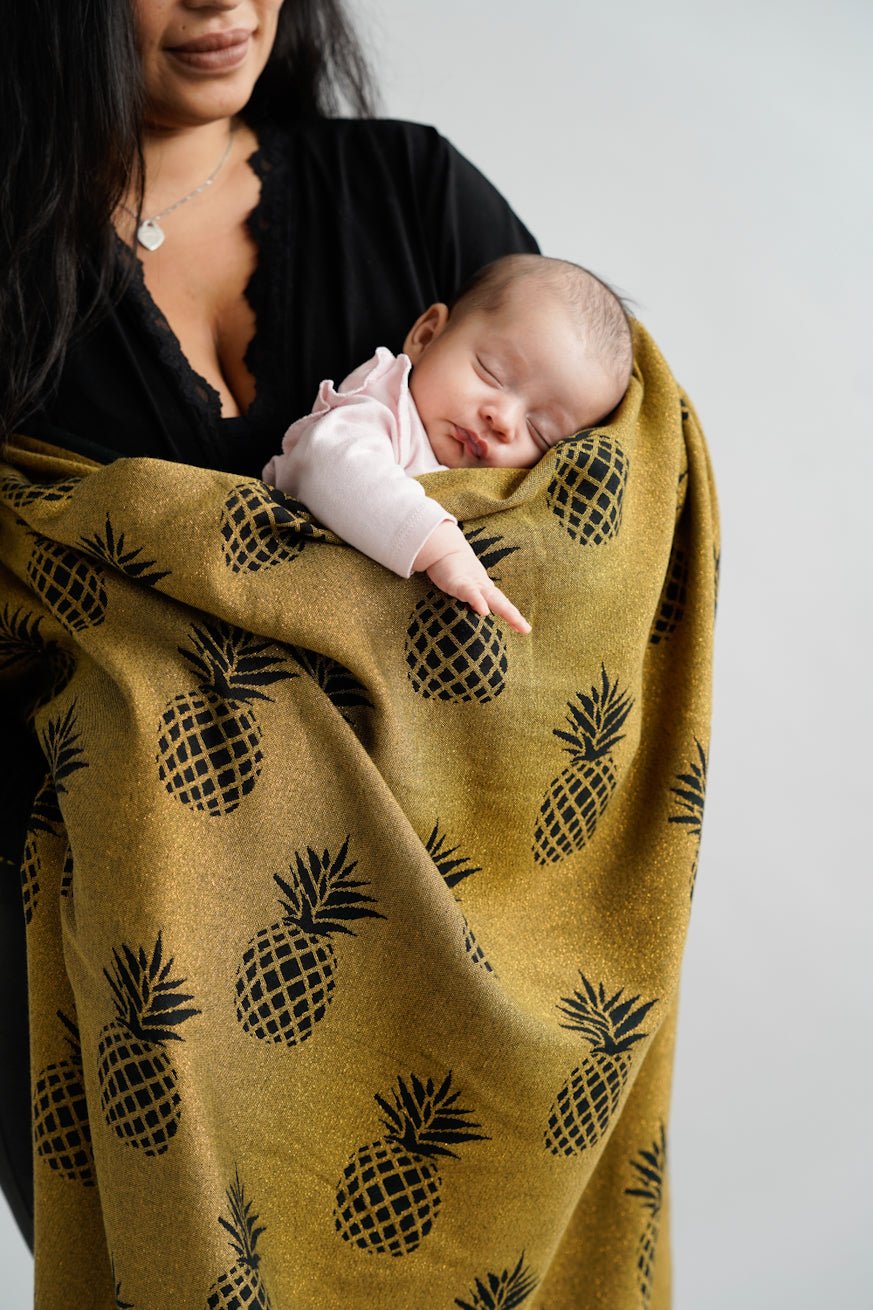 Penelope Pineapple Baby Blanket - KOKADI