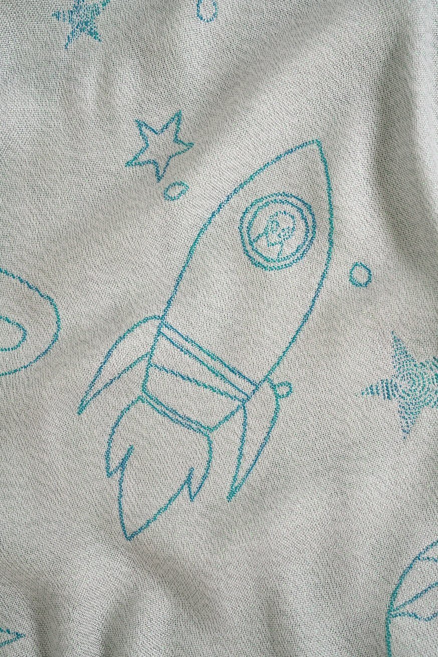 Deep Space Milky Way Baby Blanket Kokadi