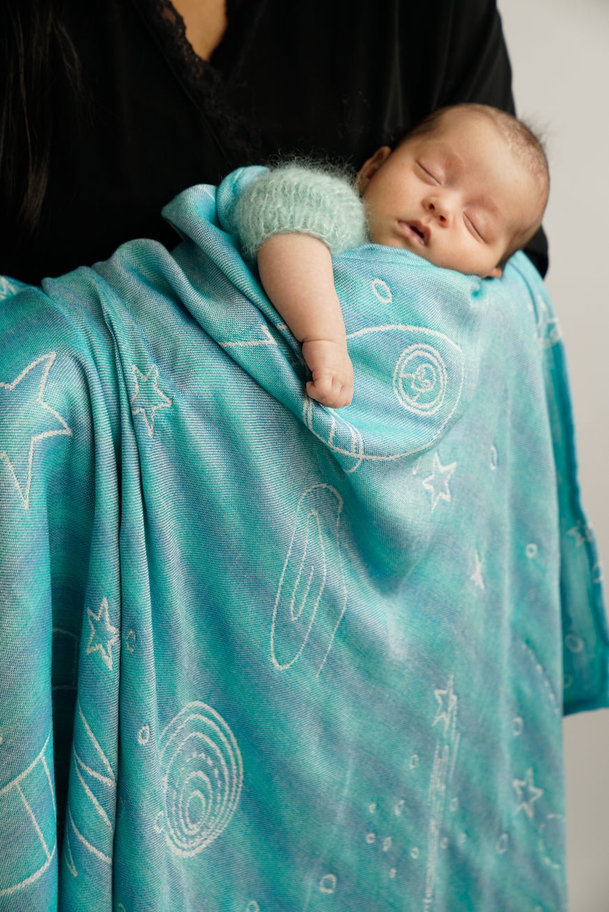 Deep Space Milky Way Baby Blanket - KOKADI