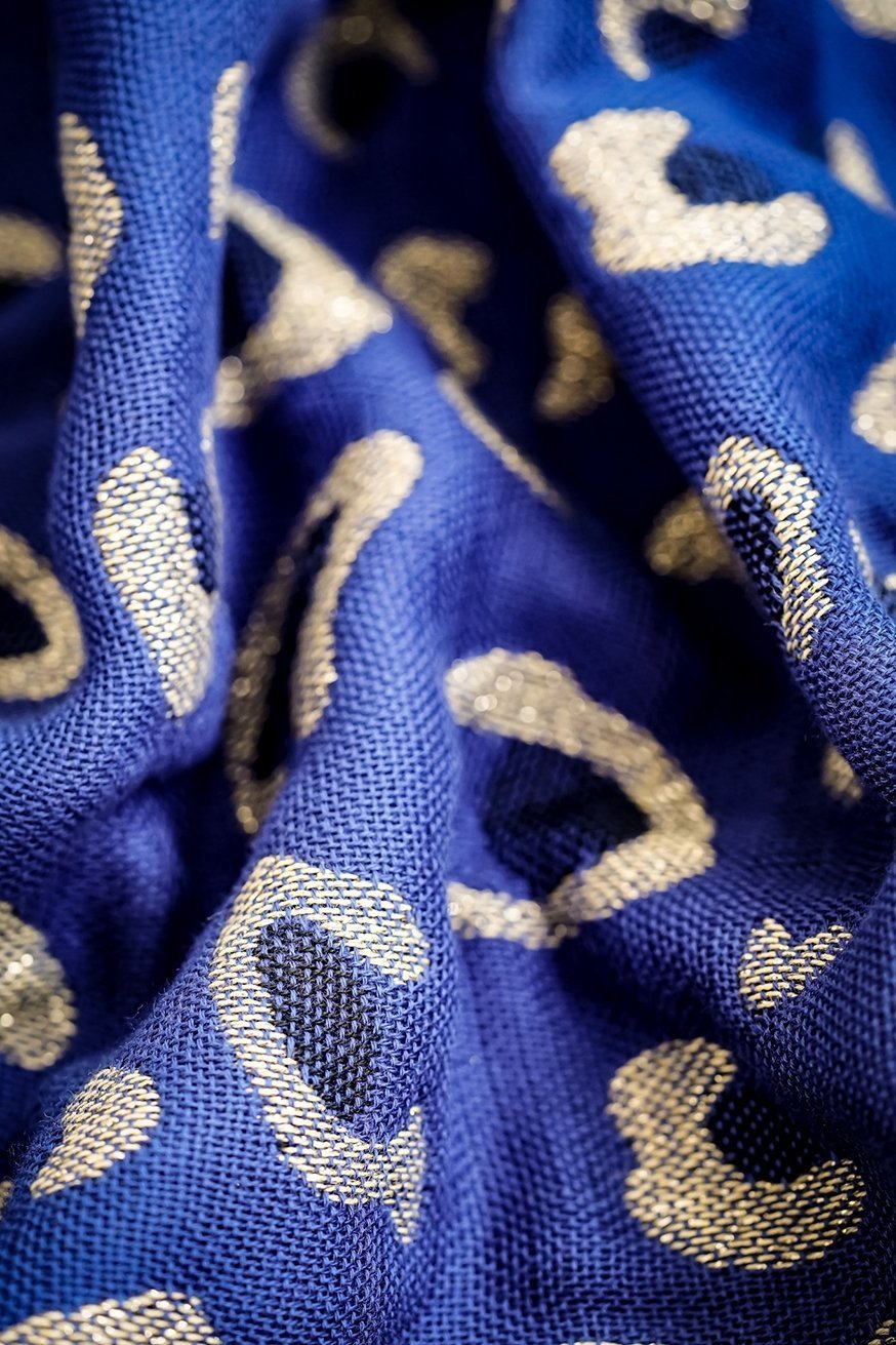 Safari Sapphire Baby Blanket - KOKADI
