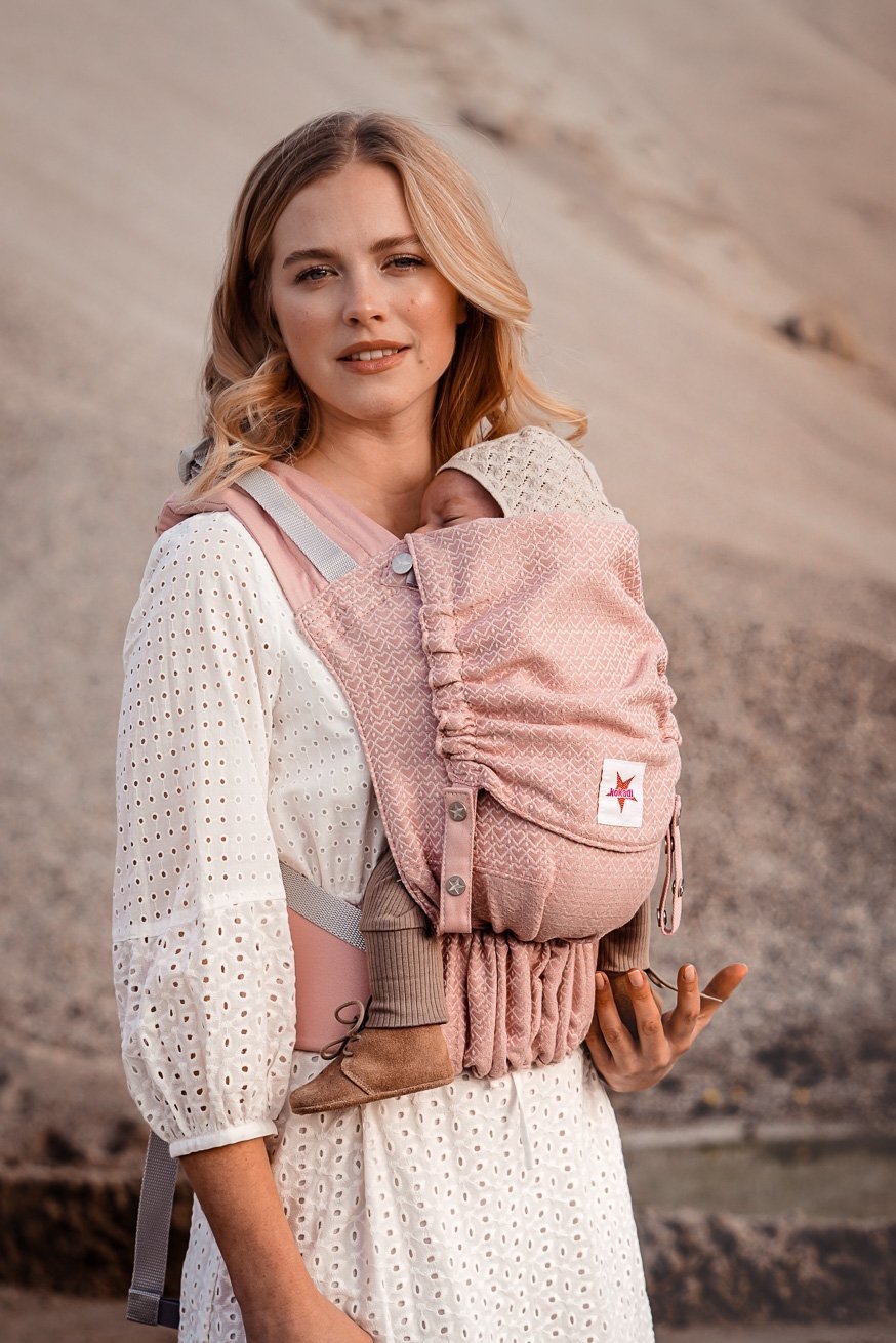 KOKADI Porte-Bébé Flip Heart2Heart Rosé