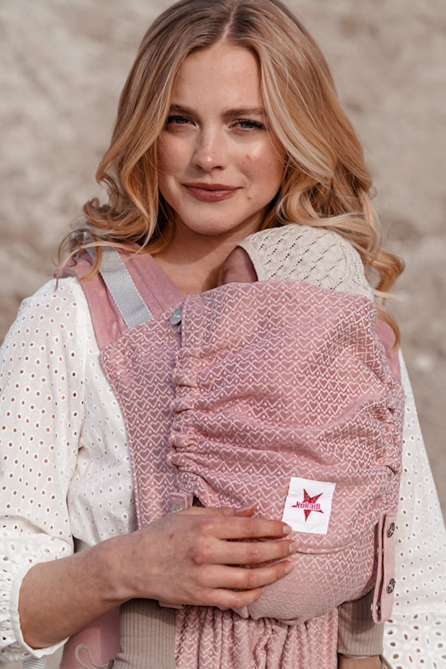 Vauvankantoreppu Flip Heart2Heart Rosé - KOKADI