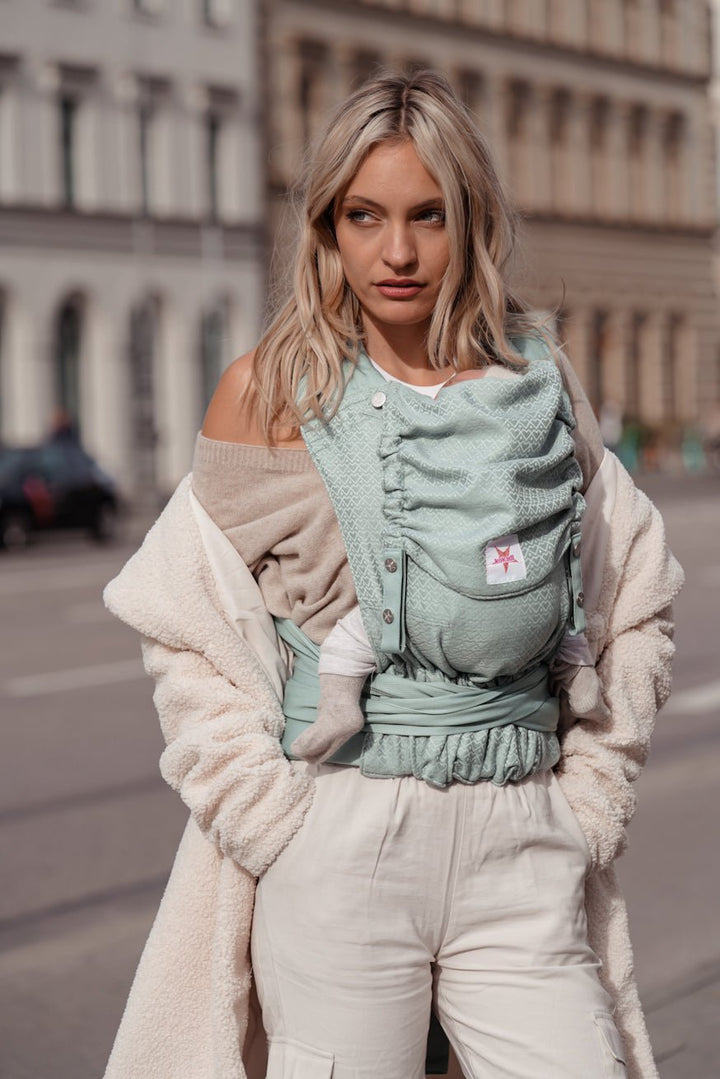 Bæresele TaiTai Heart2Heart Mint - KOKADI