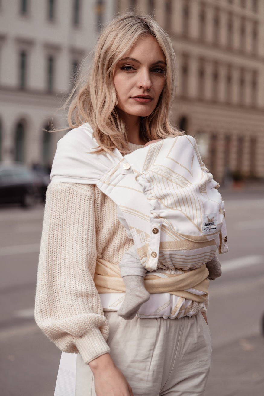 Baby Carrier WrapStar Goldschatz by Fiona Erdmann - KOKADI