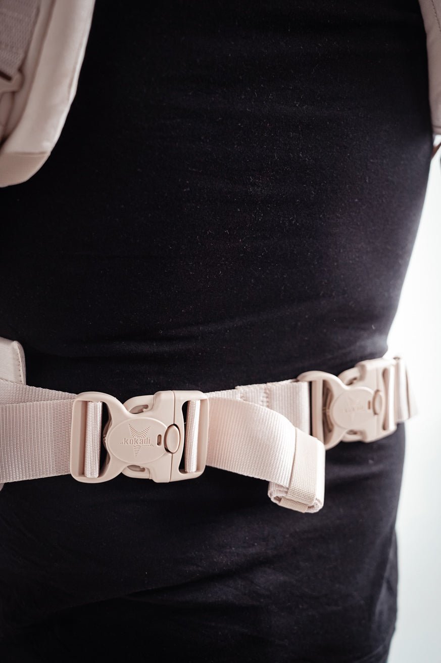 Hip Belt Extension with Star Clasp, Cream - KOKADI