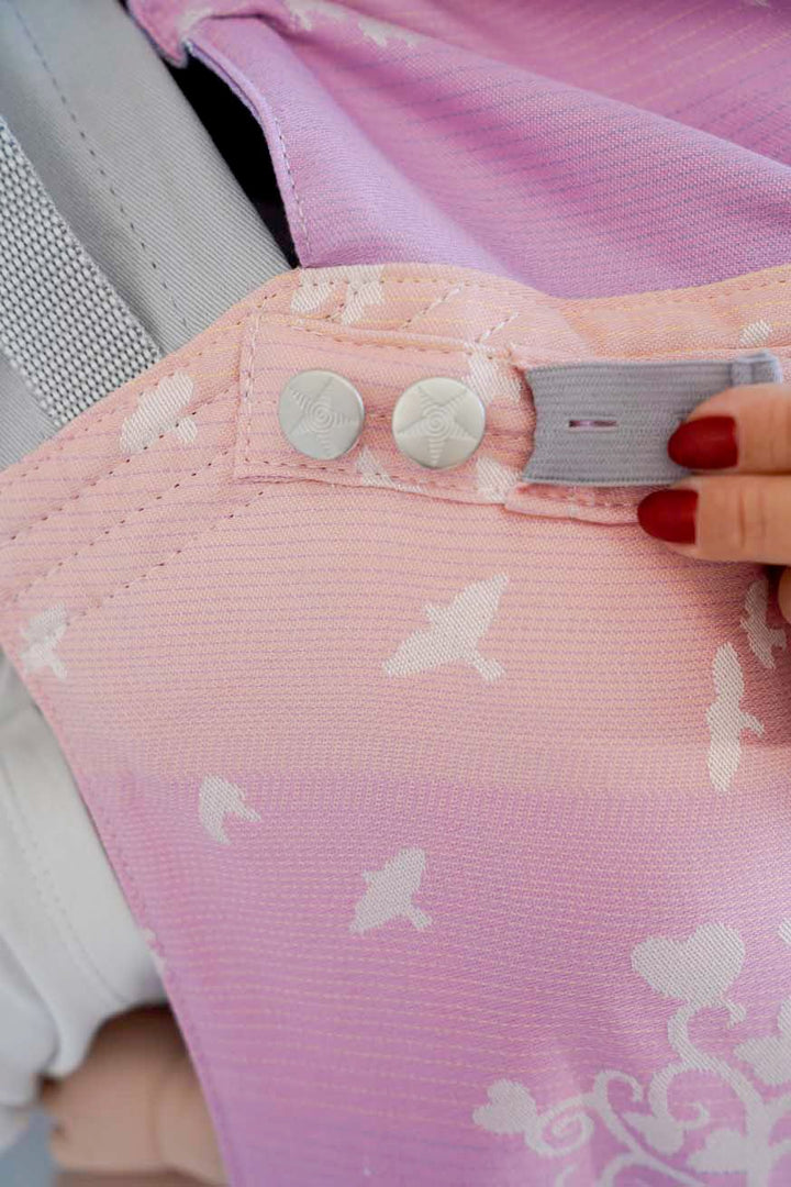 Silver jeans button - KOKADI