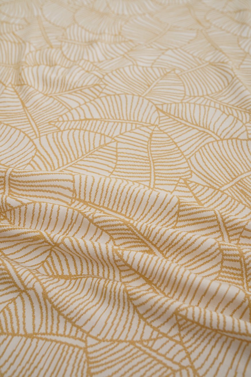 Couverture douillette Golden Leaves - KOKADI