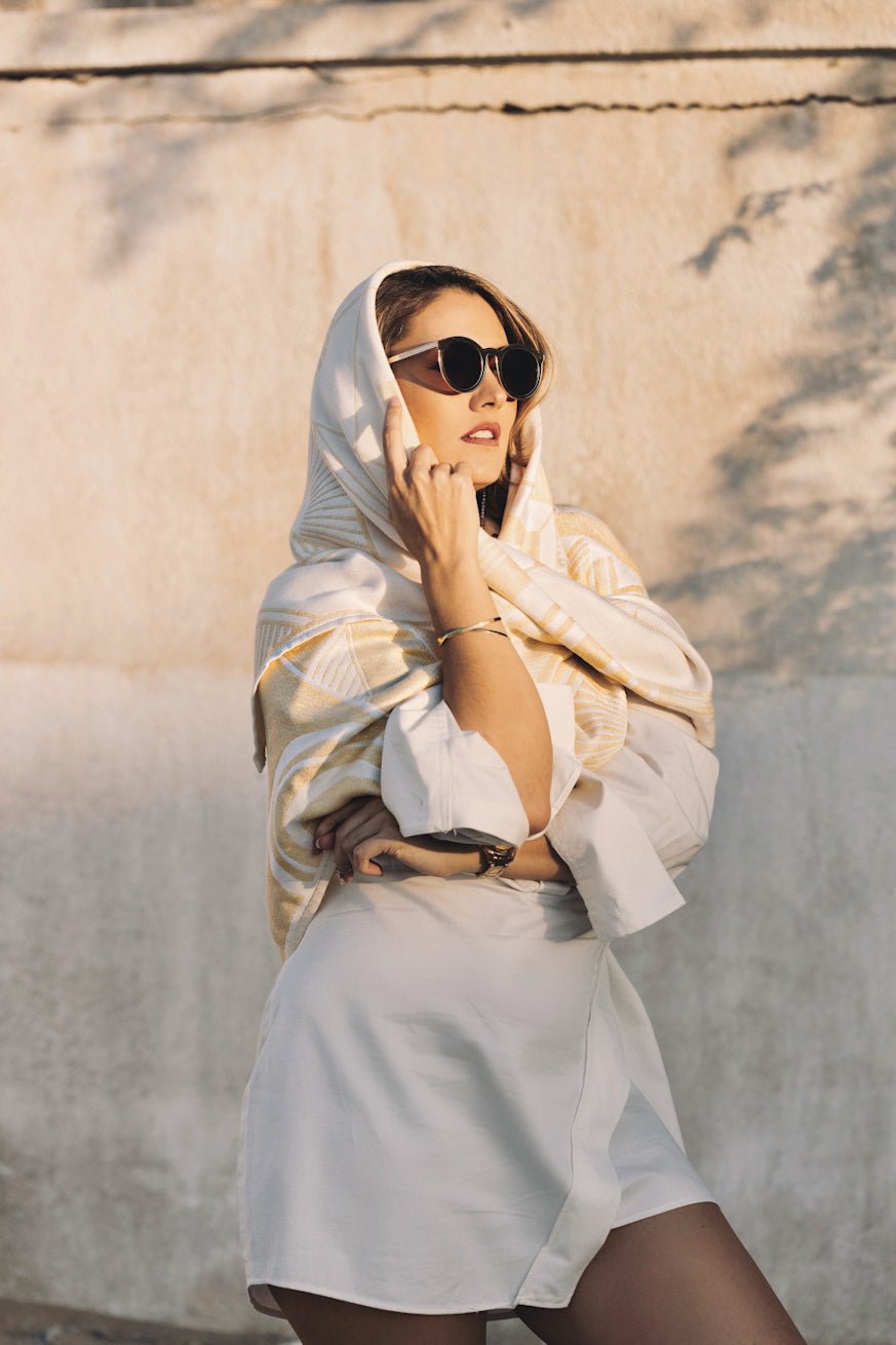 "Goldschatz" Snuggle Blanket by Fiona Erdmann - KOKADI