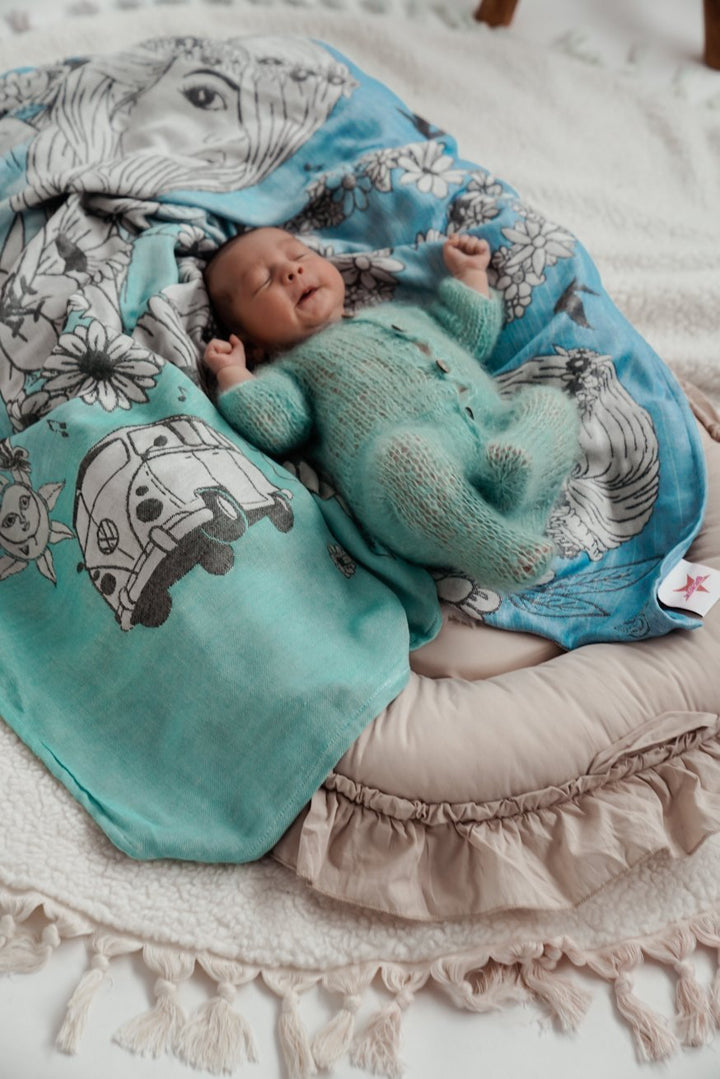 Manta de peluche Hippie Max - KOKADI