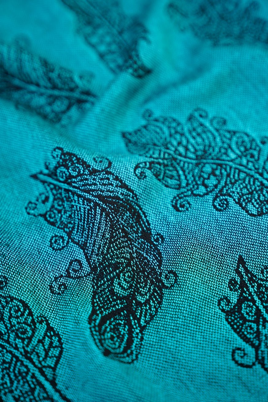 Alexander Mandala Feathers Snuggle Blanket - KOKADI