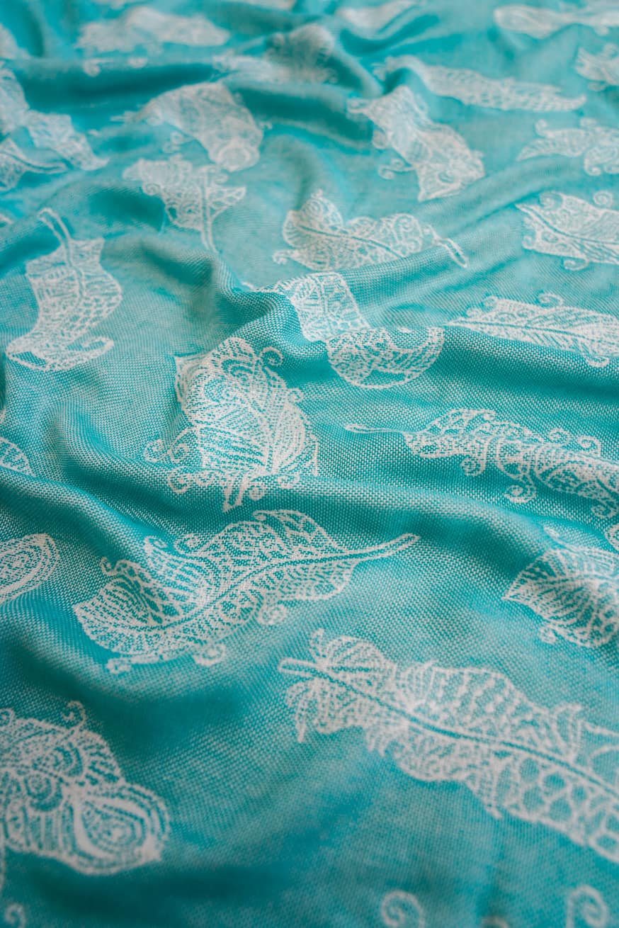 Alexandra Mandala Feathers Snuggle Blanket - KOKADI