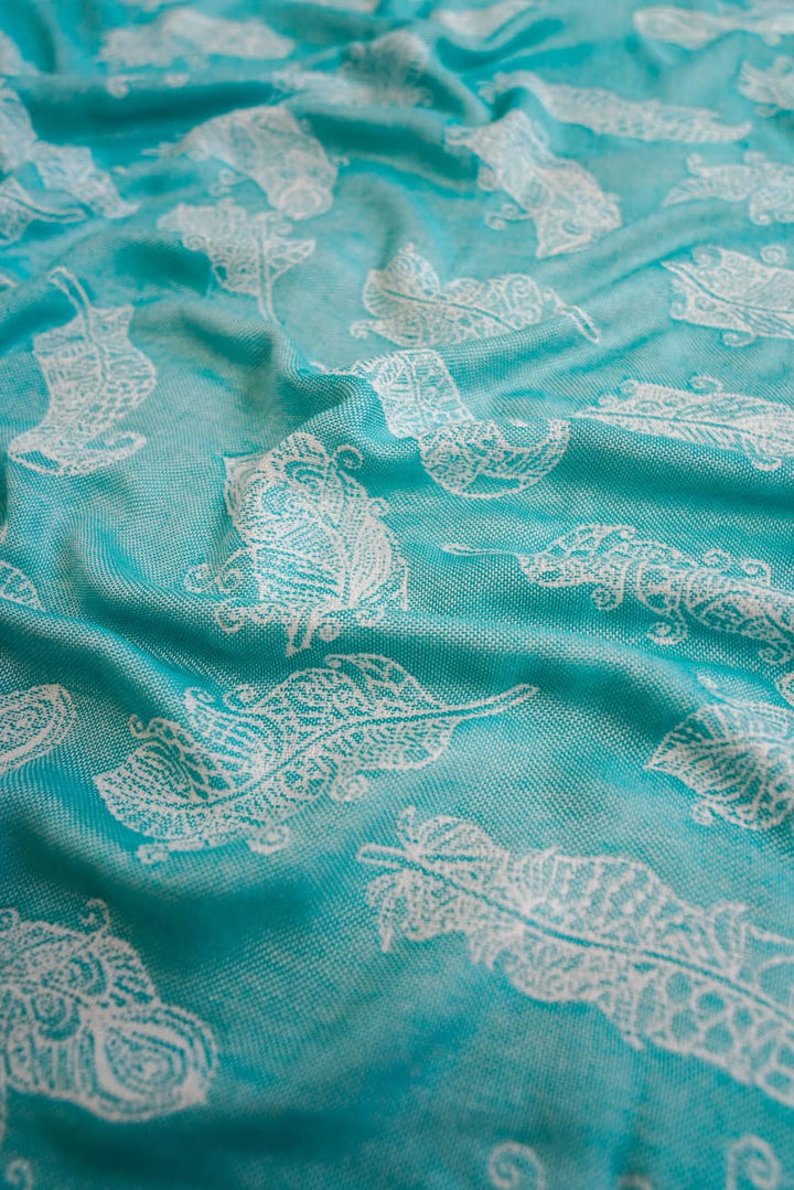 Alexandra Mandala Feathers Snuggle Blanket - KOKADI