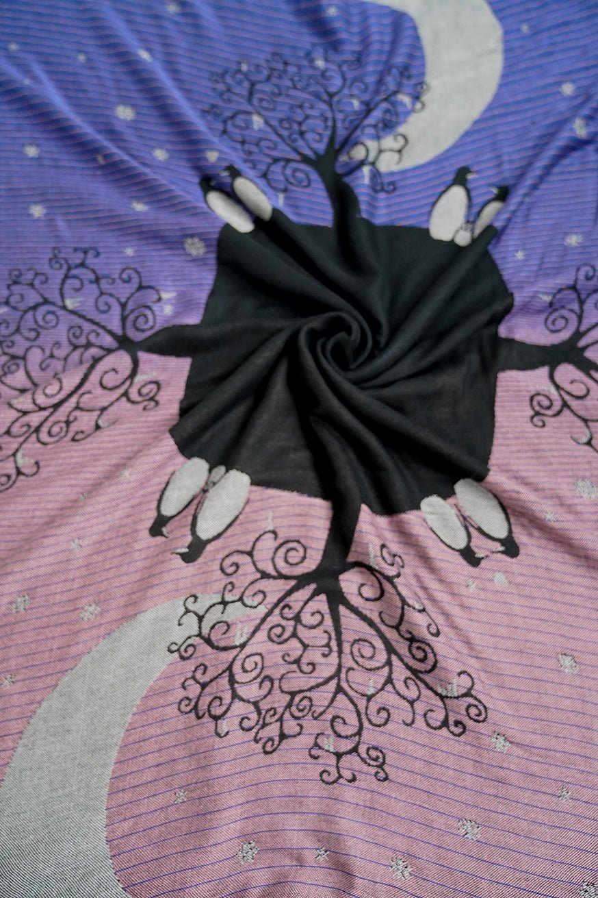 KOKADI Tilda Penguin Love Snuggle Blanket