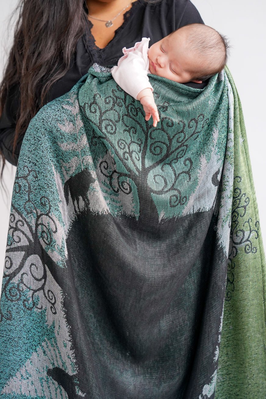 "Forest of the Wolves" Finn Snuggle Blanket - KOKADI