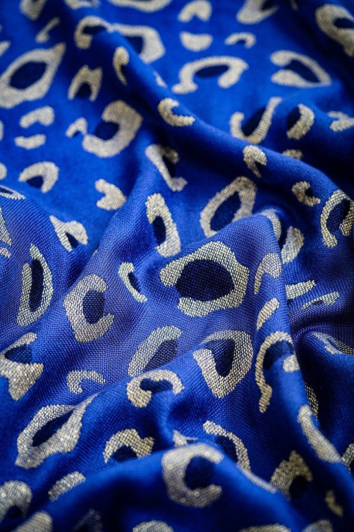 Safari Cuddle Blanket, Sapphire Gold - KOKADI