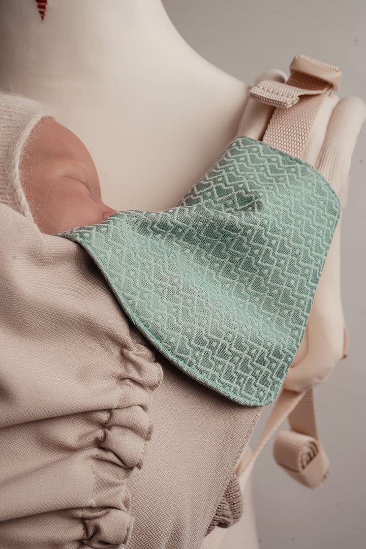 Heart2Heart Mint Shoulder Strap Protector - KOKADI